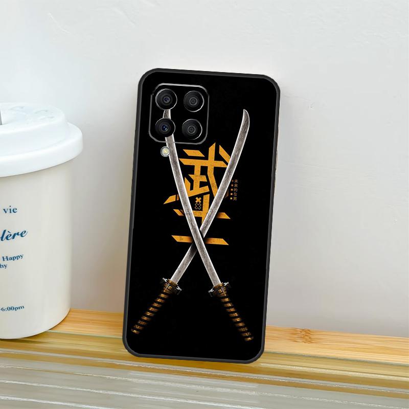 

Japan Samurai Katana Case For Samsung Galaxy M21 M31 M11 M13 M54 M34 M14 M56 M36 M16 M53 M32 M52 M35 M55 M15 M06 Samsung M16