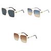 Stylish Stryle Square Frame Sunglasses For Women Summer Outdoor Protection Sun