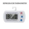 Digitales LCD-Kühlschrank-Temperaturmessgerät mit Hakenmesser, Gefrierschrank-Thermometer