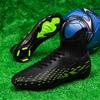 35-45Kids Soccer Shoes  Adult Large Fashion Long Nail High Top Football Shoes Football Training Sneakers