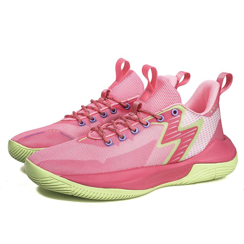new low-top middle school and youth breathable sports shoes actual wear high elastic non-slip basketball shoes men