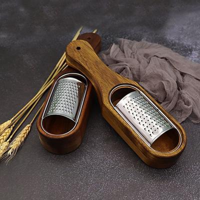 Nerezové struhadlo na sýr s nádobou Ruční kráječ Struhadlo Kuchyňské struhadlo na máslo Zeleninu Kuchyňské náčiní