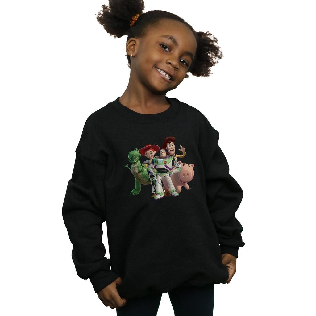 Disney Girls Toy Story 4 Group Sweatshirt
