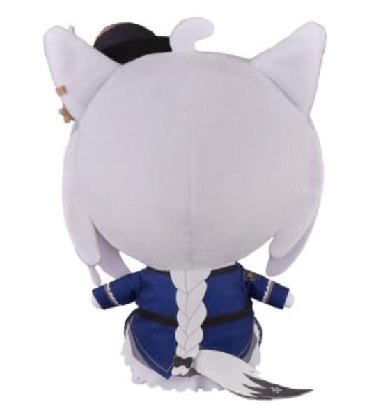 Hololive Friends with U Shirakami Fubuki Plush Figure Fubuki Western-style Costume Fubuki