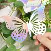 1PC Plastic Handmade Artificial Eucalyptus Leaf Vine Romantic Simulation Flower Vines Festival Laser Butterfly Home Decoration