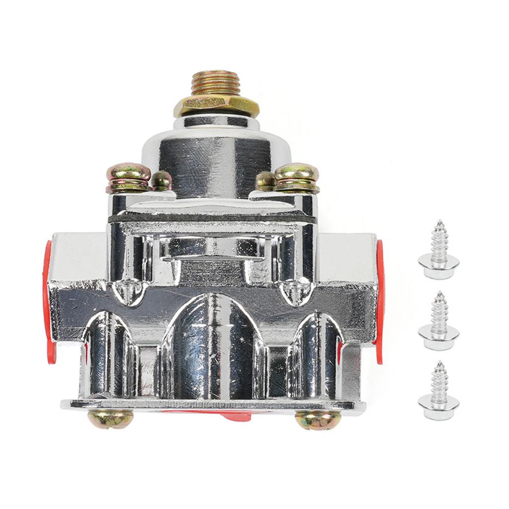 Performances Fuel Pressure Regulator Car Fuel Pressure Control Valve for Carburetor Engine 3/8'' Connection
