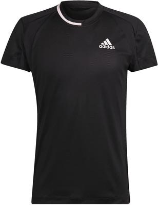 Short Sleeve Tennis Series LA196 Black M T-Shirt U.S. Men's (HH9472)