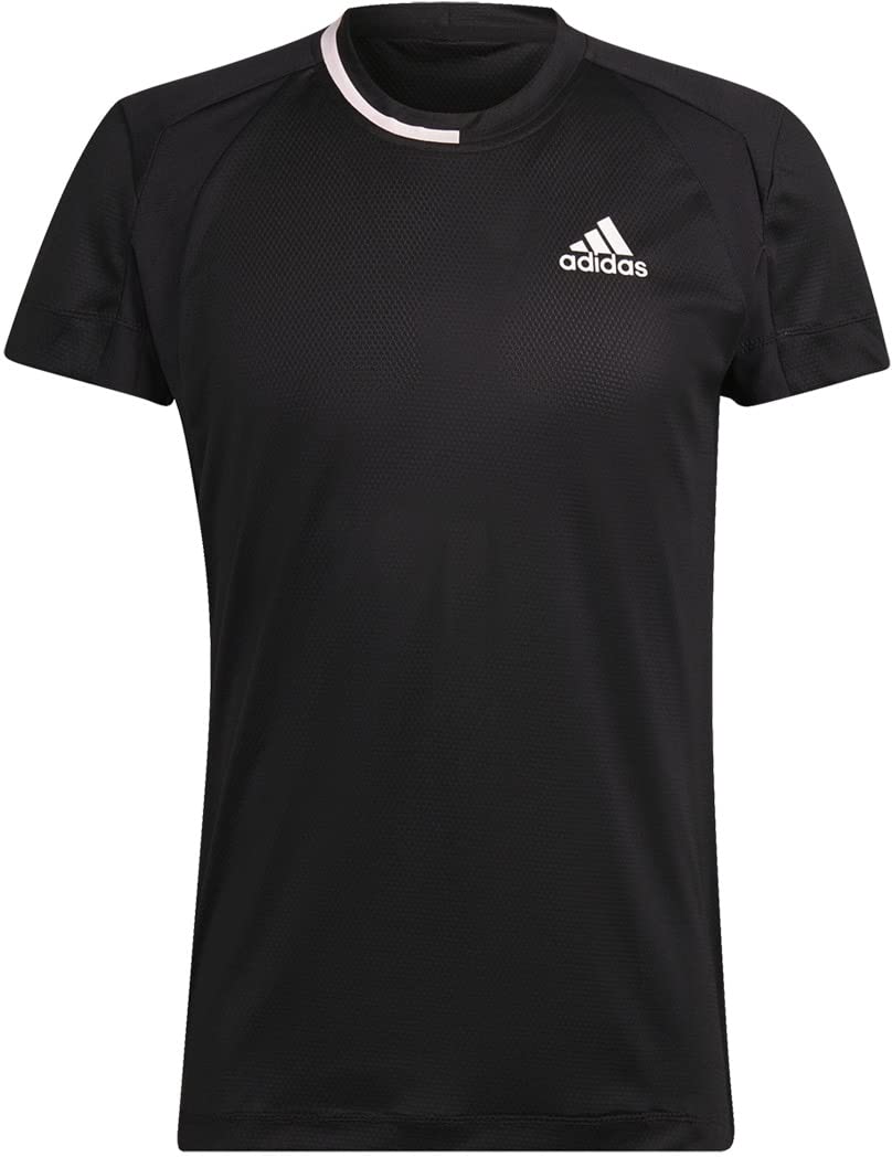 

Adidas Short Sleeve Tennis Series LA196 Black M T-Shirt U.S. Men s (HH9472)