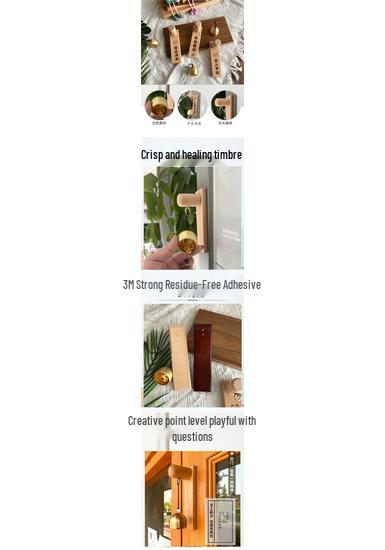 Brass Wind Chime Doorbell - Entrance Reminder & Gift