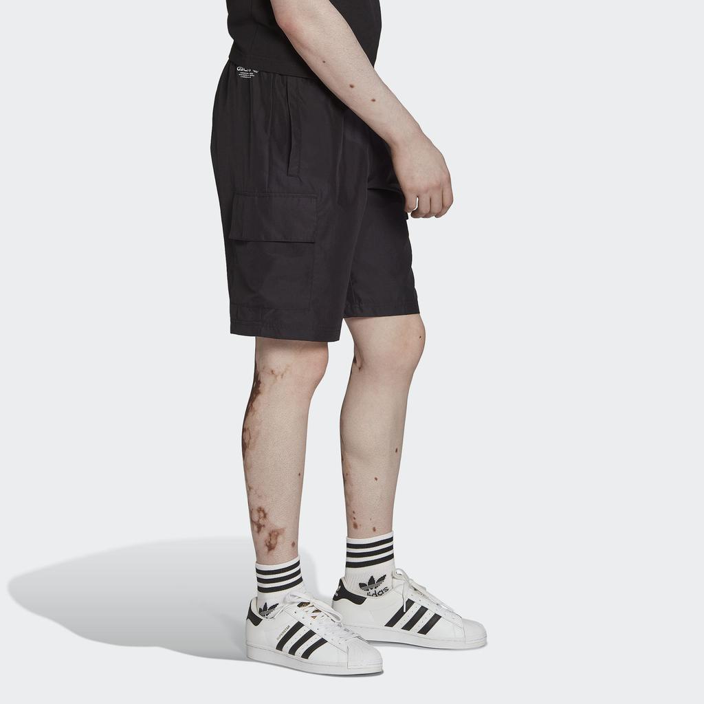 adidas Originals Hyperreal Cargo Shorts 'Black' Men's HK5156