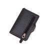RFID Carbon Fiber Multi-Card Wallet - Anti-Demagnetization, Multi-Functional Credit Card Holder