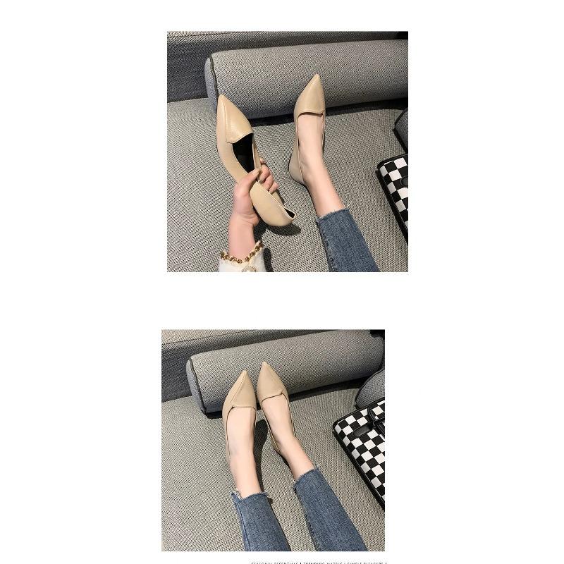Zapatos de Moda para Mujer con Punta y sin Cordones Verano Mocasines para Mujer Cómodos Zapatos de Barco Amarillos para Señora Planos de Otoño Zapatos Mujer