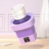 Folding Washing Machine Underwear Pantyhose Ultrasonic Washing Machine Portable Small Household Outgoing Mini Washing Machine