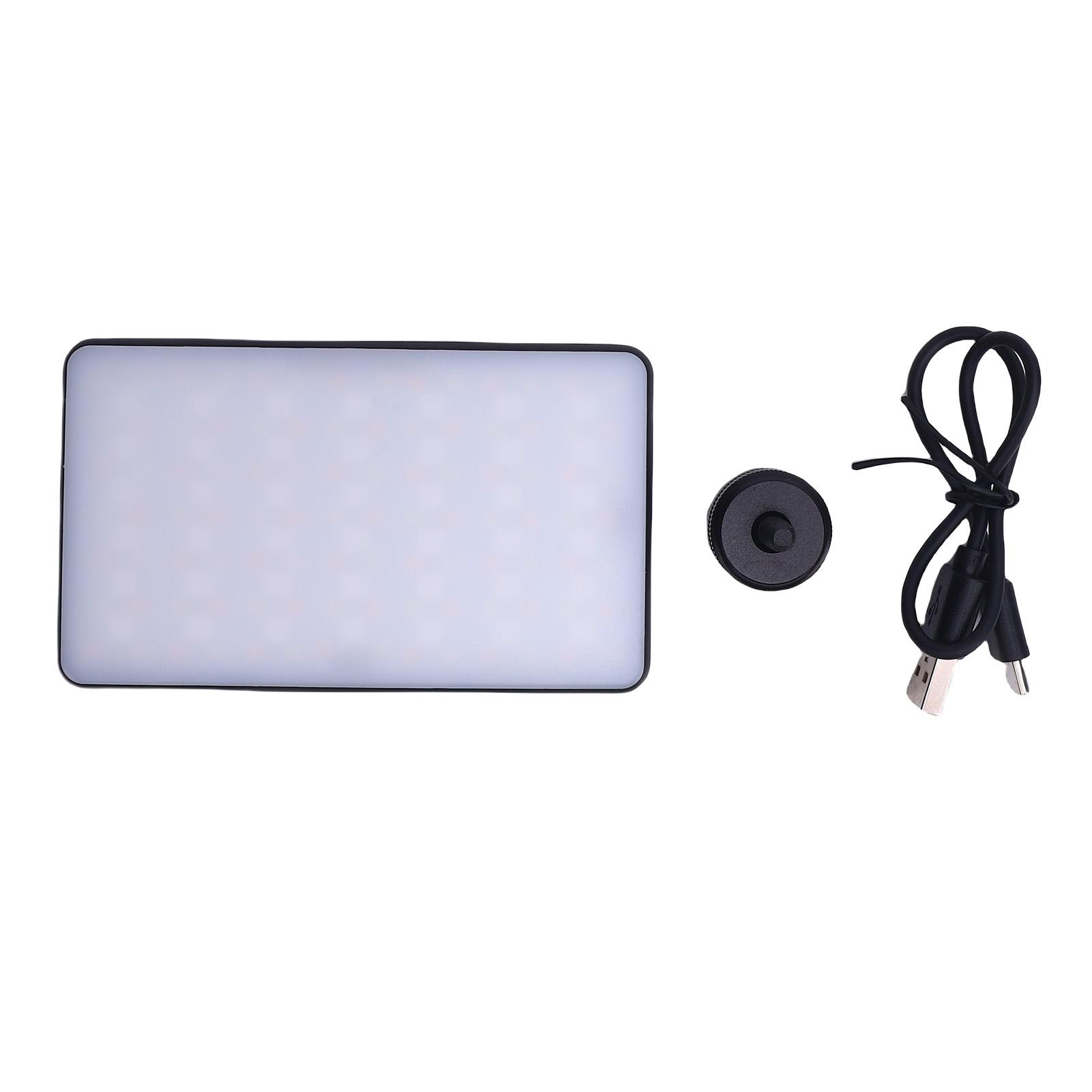 

RGB Видеосвет 2500 до 9000K Двухцветная температура Портативный свет для телефона с креплением «холодный башмак» для