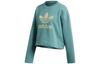 Originals Premium Crew Sweatshirts Women's Green Crew Neck Moderate Regular FM2626