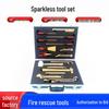 21-Piece Spark-Free Fire Rescue & Extrication Tool Set for Coal Mines