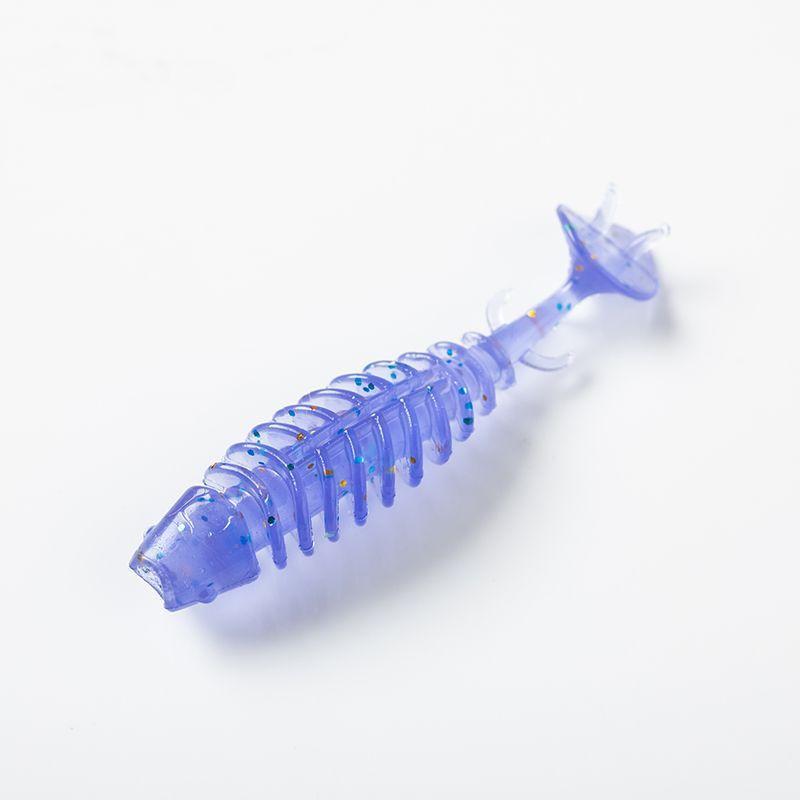 Per Kilogram TPR Material 5.5cm Crappie Jigs Soft Worm Lure Artificial Soft Bait for River Lake & Stream Fishing