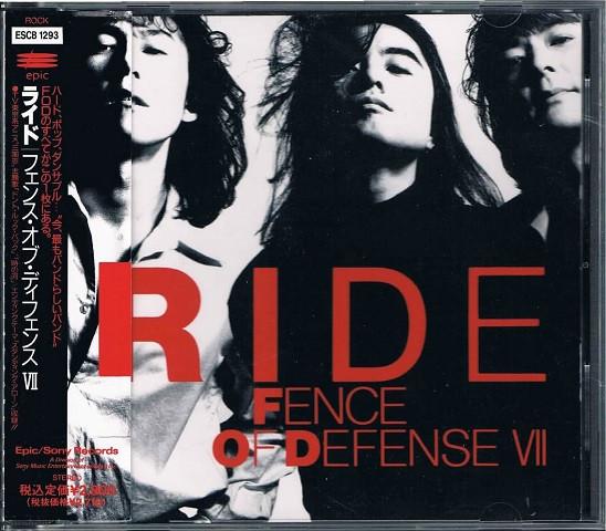 

CD FENCE OF DEFENSE - VII Ride ESCB1293 Epic 1992 Japan Rock Used