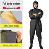 PVC Full Body Fishing Waders - Thickened One-Piece Wading Pants for Fishing and Lotus Root Digging