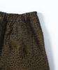 Tonsle Washed Leopard Bermuda Pants Brown