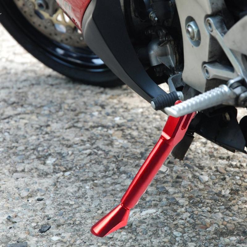 ATV Motorbike Universal Adjustable Kickstand Side Stand Holder Parking Rack Support Foot Scooter E-Bike Sidestand Holder