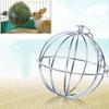 Stainless Steel Round Sphere Hay Feeder Dispense Exercise Hanging Straw Ball for Guinea Pig Hamster Rat Rabbits Pet Supplies