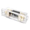 X Autohaux 4Pcs 0/2/4 Gauge Inline ANL Fuse Holder ANL Fuse Block With 200A 250A 300Amp  Electrical Protection Fusible For Cars