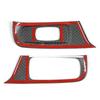 For Porsche 718 981 2016-2023 911 991 2012-2018 Real Carbon Fiber Car Window Lift Frame Dry Carbon Fiber Interior Accessories