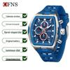OFNS Men's Versatile Waterproof Quartz Sport Watch