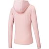 Anta Seria Treningowa Sportowa Codzienna Prosta Jednolity Kolor z Kapturem Ochrona UV Krem Przeciwsłoneczny Odzież Wierzchnia Damska Mousse-Różowy 962527705-5