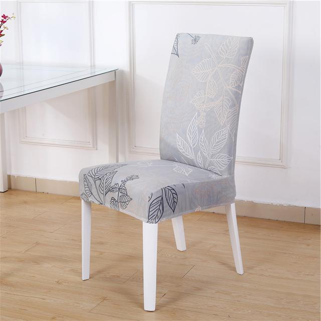 Elastic Chair Covers Spandex Dining Space Stretch Chair Seat Cover Chair Guard Case For Restaurant Universal Durable Material