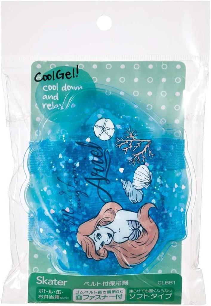 Skater Ice Pack with Belt, Disney Ariel, Size 23, 14 x 8 cm, CLBB1-A