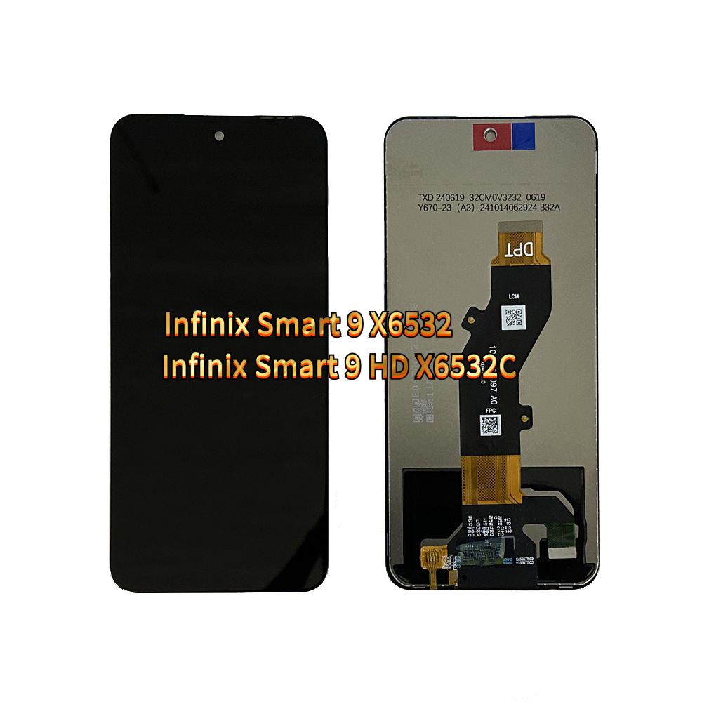 

LCD Screen and Digitizer Full Assembly for Infinix Smart 9 X6532/Smart 9 HD X6532C