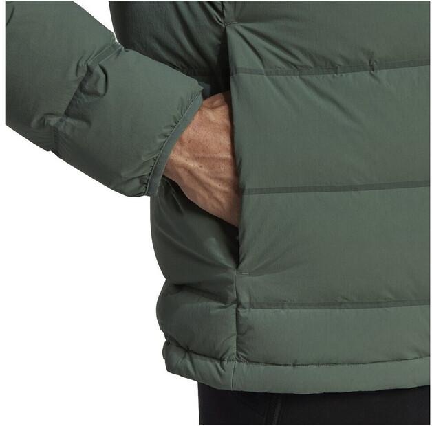 Adidas Helionic Stretch Hooded Down Jacket