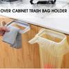 Foldable Kitchen Trash Can Trash Bin Hanging Trash Garbage Bag Waste Bin For Kitchen Storage Holders Trash Racks