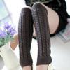 Winter-Strick-Beinwärmer mit Beinwärmern und Socken