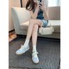Factory Ballet Lithe Series~ Leather Forrest Gump Sneakers Lace-up Breathable Foot Training Shoes for Women