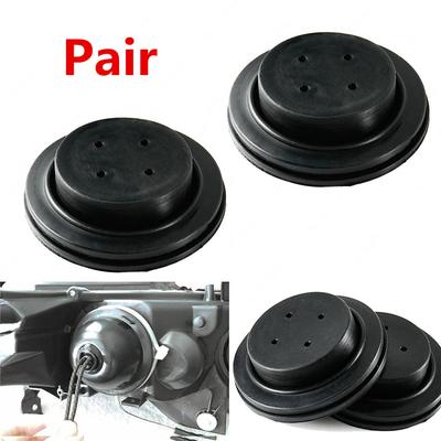 2pcs Rubber Housing Re-seal Seal Cap Dust Cover for LED HID Headlight Retrofit
