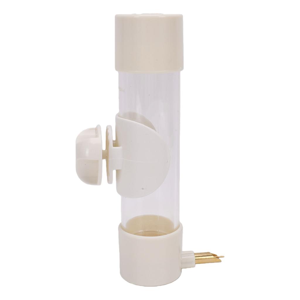 Bird Water Dispenser Easy to Refill Leakproof Automatic Parrot Water Feeder for Cockatiel Bird Cage 200ml