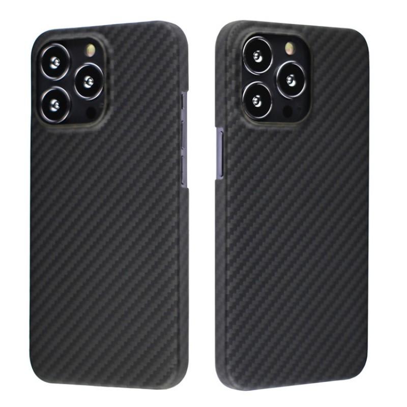 Carbon Fiber Phone Case IPhone 14 Pro Max 13 12 Slim Protective Cover With Heat Dissipation Magsafe Compatible