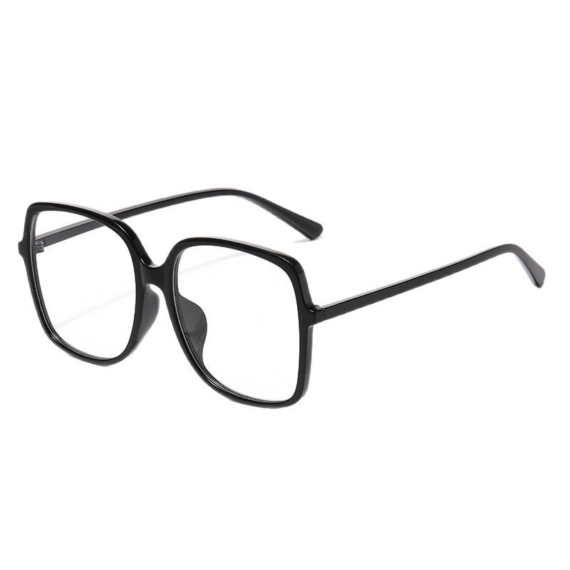 Trend Transparent Eyeglasses Frames Female Stylish Oversize Pink Clear Glasses Spectacles Frames Stylish Optical Eyewear UV