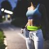 Reflective Glow Belt Be Seen and Protected During Nighttime Workouts! Reflective Waist Belt Storage Pocket Armbands