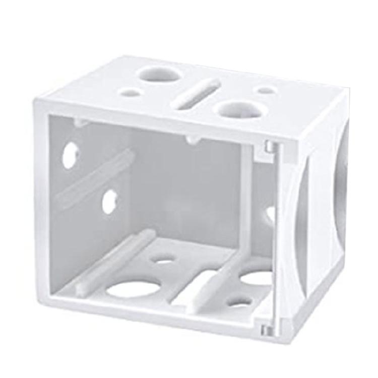 6 Pieces Vertical Blind Bracket White Profile Box Mounting Bracket Replacement