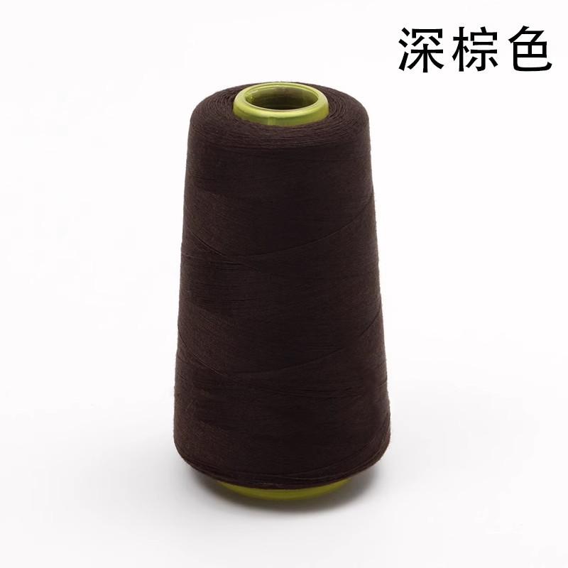 White 402 sewing thread large roll pagoda sewing machine thread can be hand-sewn polyester black thread at home