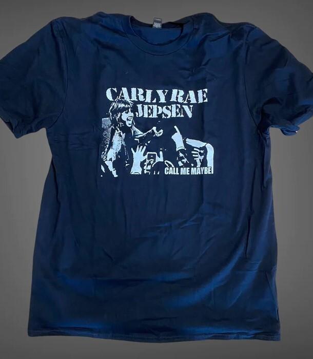 Carly Rae Jepsen, Government Issue Punk T-shirt, black shirt TE5565 S разноцветный