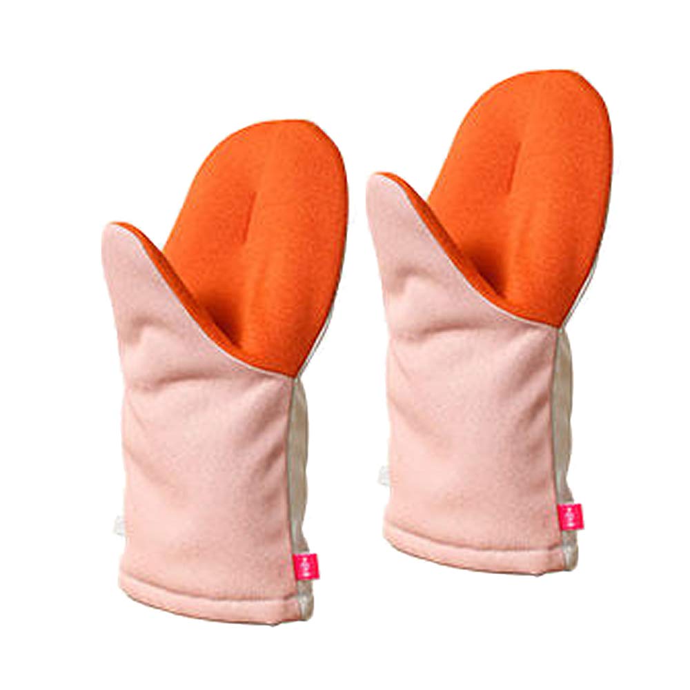 

Oaks Raye Mittens, Heat-Resistant, Strong Grip, Set of 2, Pink and Gray, LS1563
