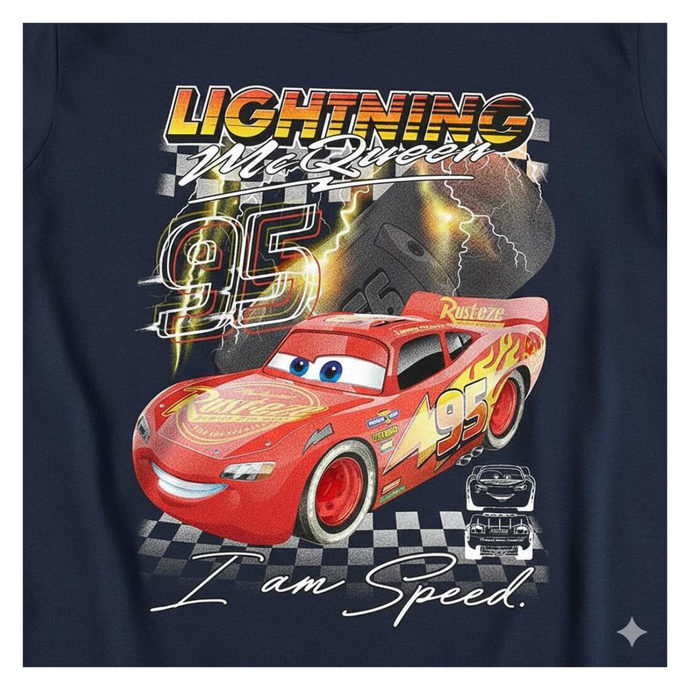 Cars Childrens/Kids I Am Speed Lightning McQueen Hoodie