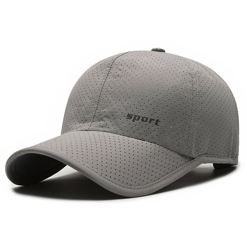 Summer Hemming Quick-drying Punching Breathable Baseball Cap Versatile SPORT Sunscreen Visor Light Cap