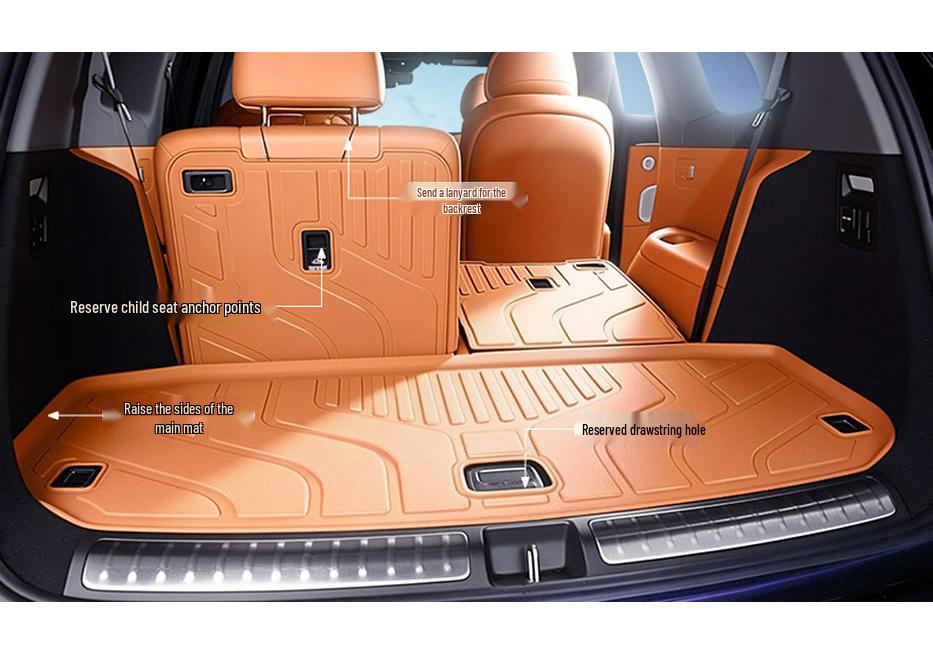 Leapmotor D19 2026 Trunk and Floor Mats - TPE Interior Decorative Accessories