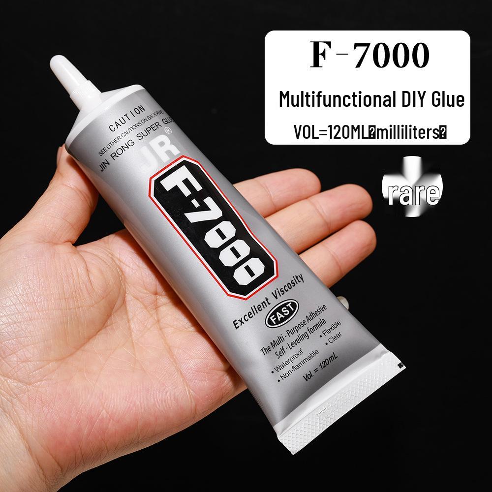 Jinrong F6000 Rhinestone & Mother-of-Pearl Jewelry Glue, 120ml - Universal DIY Craft Adhesive